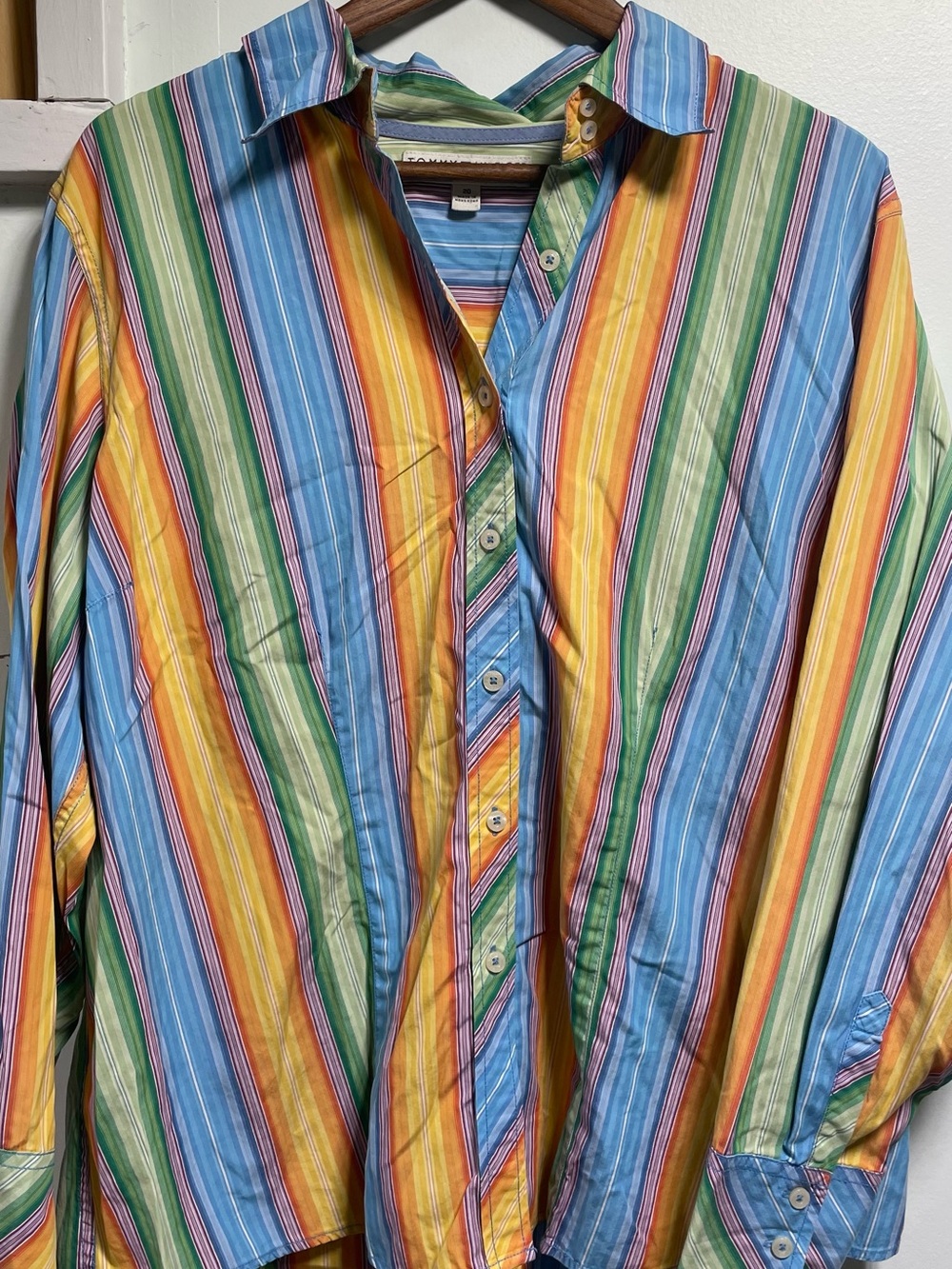 Tommy Hilfiger Multicolor Striped Button-Up Shirt